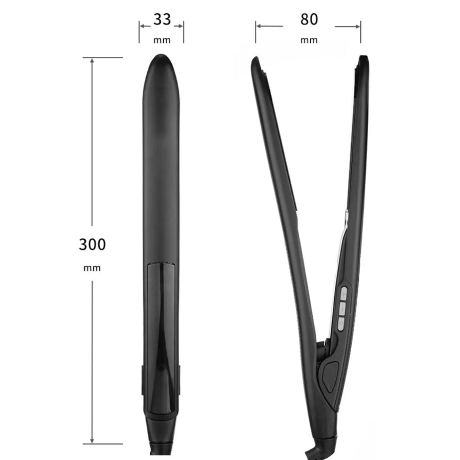 2-in-1 Curling & Straightening Iron Apparel and Accessories