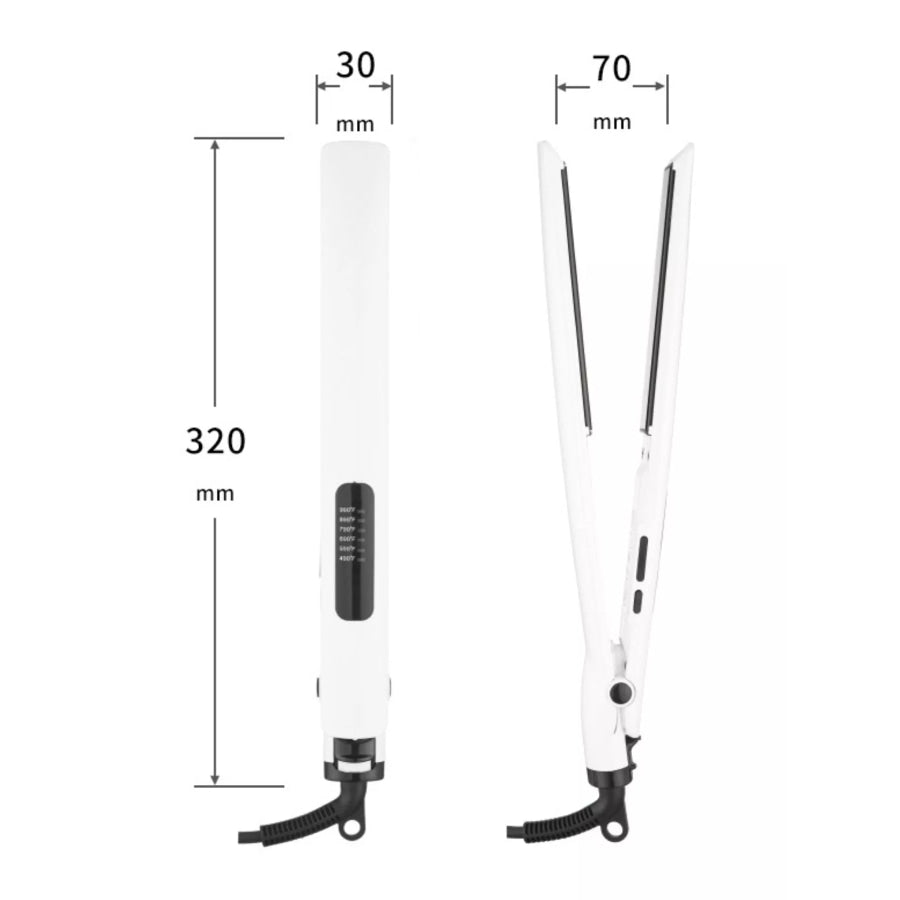 2-in-1 Curling & Straightening Iron Apparel and Accessories