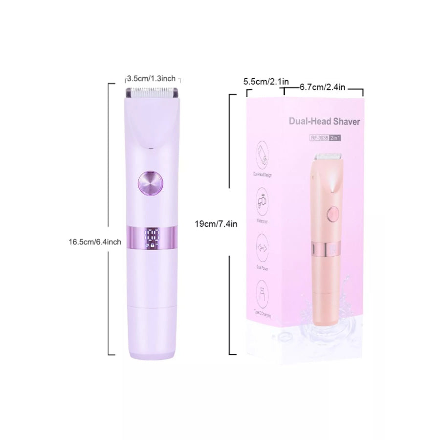 2-in-1 Painless Electric Hair Removal Apparel and Accessories