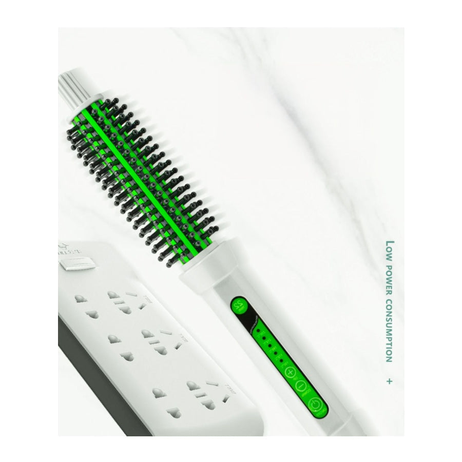 2-in-1 Straight & Curly Hot Air Brush Apparel and Accessories