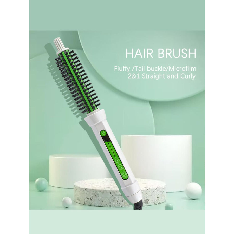 2-in-1 Straight & Curly Hot Air Brush Apparel and Accessories