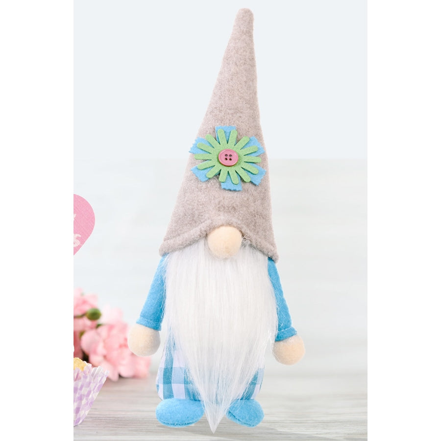 2-Pack Mother’s Day Pointed Hat Faceless Gnomes Gray/Pink / One Size