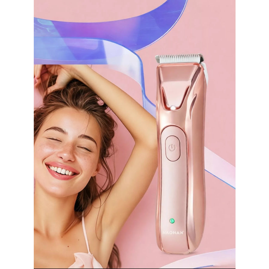2-Piece Portable Rechargeable Hair Removal Pale Blush / ONESIZE Apparel and Accessories