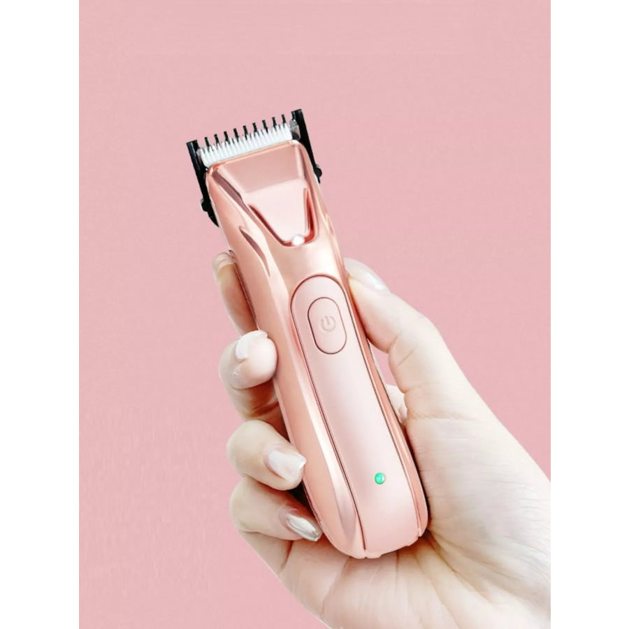 2-Piece Portable Rechargeable Hair Removal Pale Blush / ONESIZE Apparel and Accessories