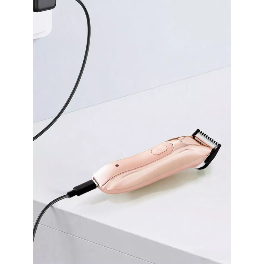 2-Piece Portable Rechargeable Hair Removal Pale Blush / ONESIZE Apparel and Accessories