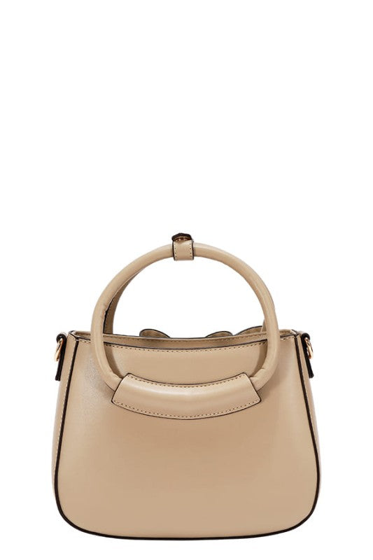 Nicole Lee USA Studded Bow Handbag