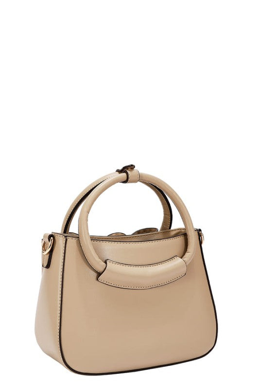 Nicole Lee USA Studded Bow Handbag