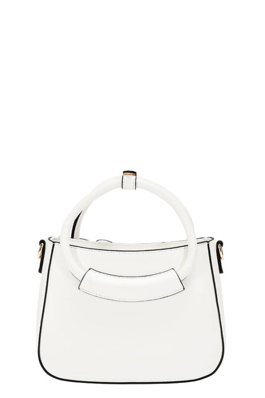 Nicole Lee USA Studded Bow Handbag