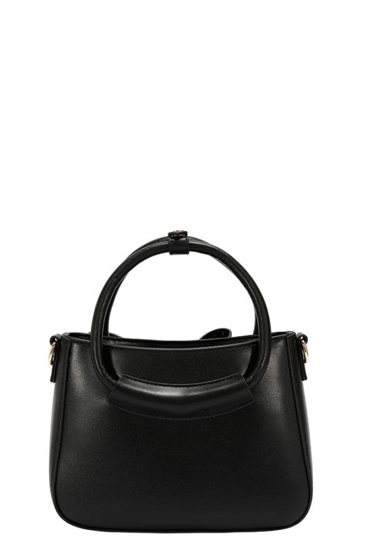 Nicole Lee USA Studded Bow Handbag