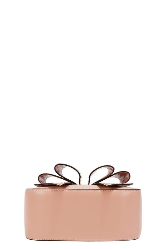 Nicole Lee USA Studded Bow Handbag