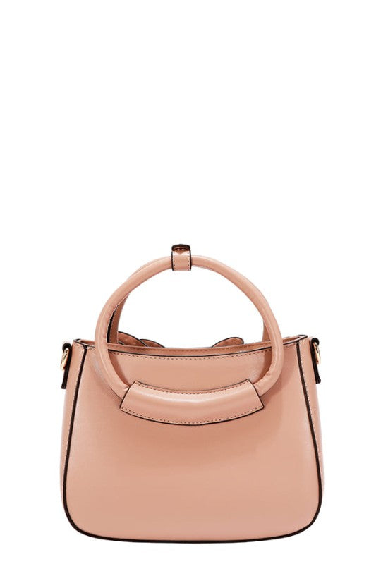 Nicole Lee USA Studded Bow Handbag