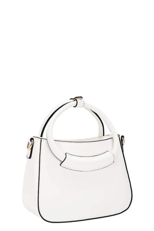 Nicole Lee USA Studded Bow Handbag