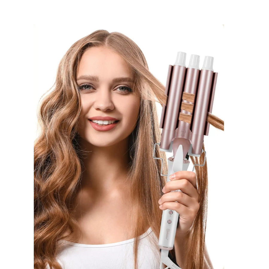 3-Barrel Hair Curling Iron Apparel and Accessories