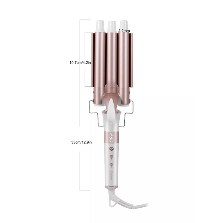 3-Barrel Hair Curling Iron Apparel and Accessories