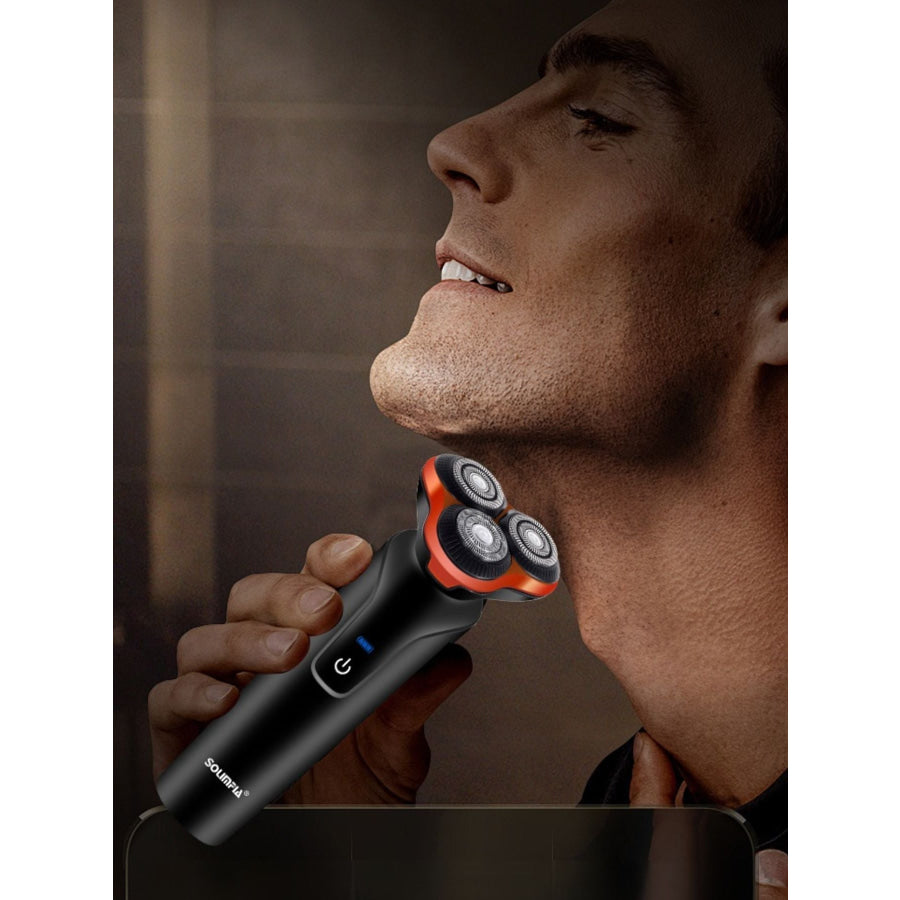 3-Head Rotary Electric Shaver Apparel and Accessories