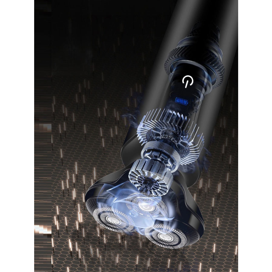 3-Head Rotary Electric Shaver Apparel and Accessories