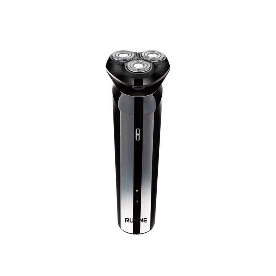 3-Head Rotary Electric Shaver Black / ONESIZE Apparel and Accessories
