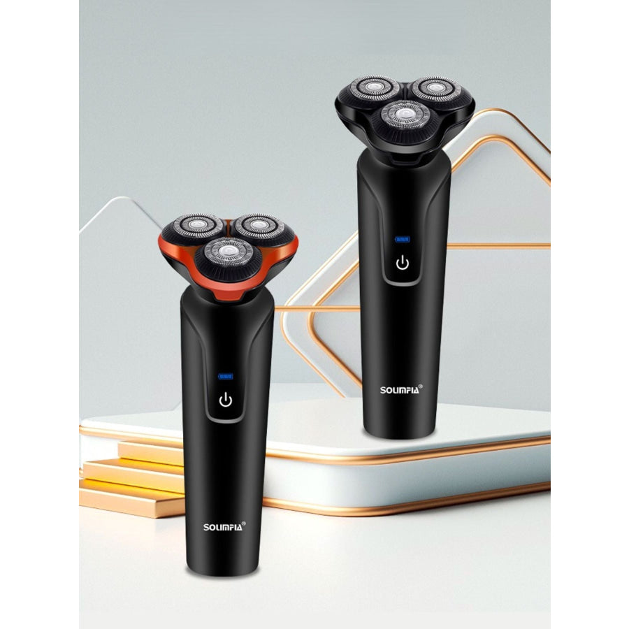 3-Head Rotary Electric Shaver Apparel and Accessories