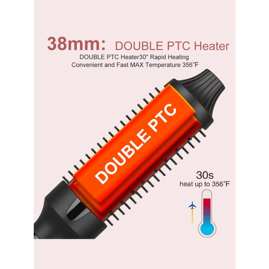 3-in-1 Ceramic Curling Hot Air Brush Apparel and Accessories