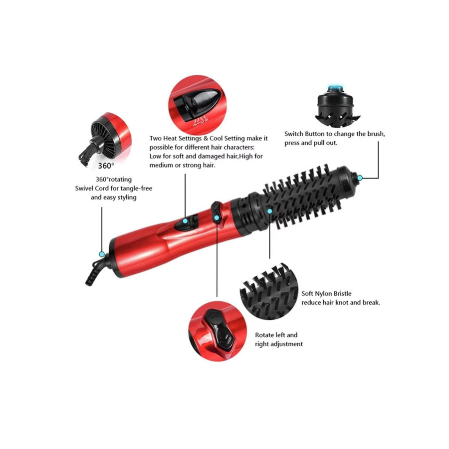 3-in-1 Interchangeable Hot Air Brush Apparel and Accessories