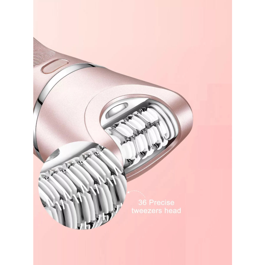 3-in-1 Painless Hair Removal Pink / One Size Apparel and Accessories