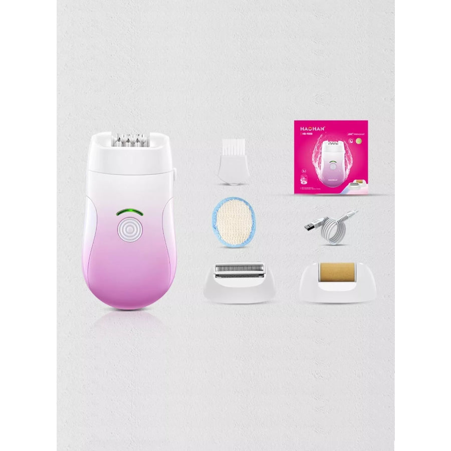 3-in-1 Portable Hair Removal Pink / One Size Apparel and Accessories
