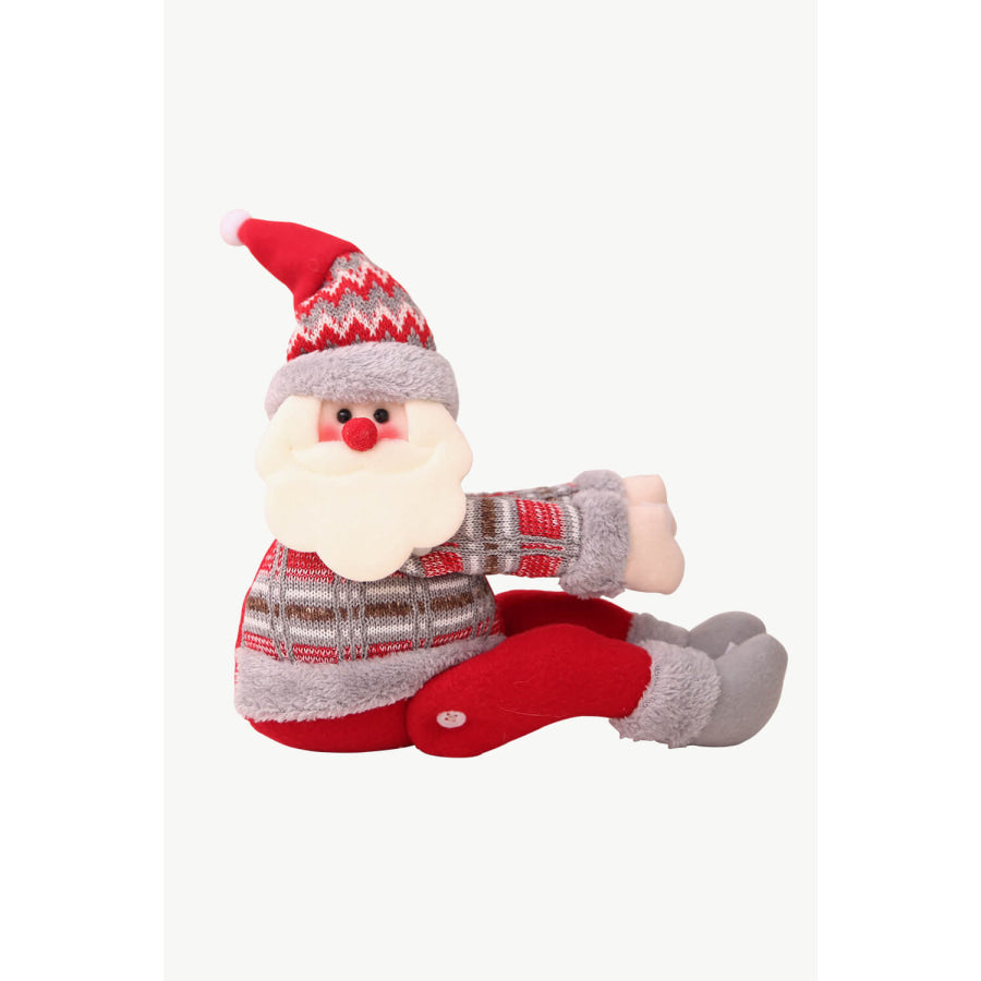 3-Pack Christmas Santa Curtain Tieback Santa/Snowman/Reindeer / One Size/3 Pack Apparel and Accessories