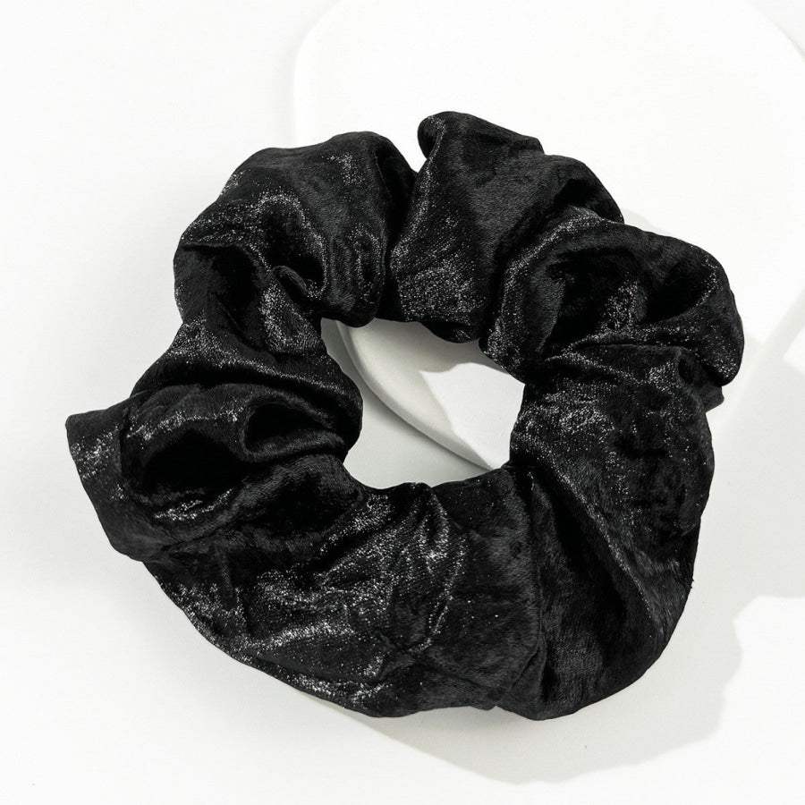 3-Piece Polyester Elastic Hair Scrunchy Multi / One Size Apparel and Accessories