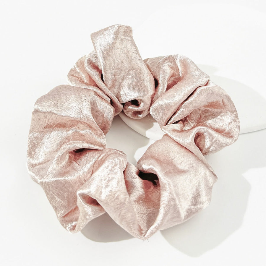 3-Piece Polyester Elastic Hair Scrunchy Multi / One Size Apparel and Accessories