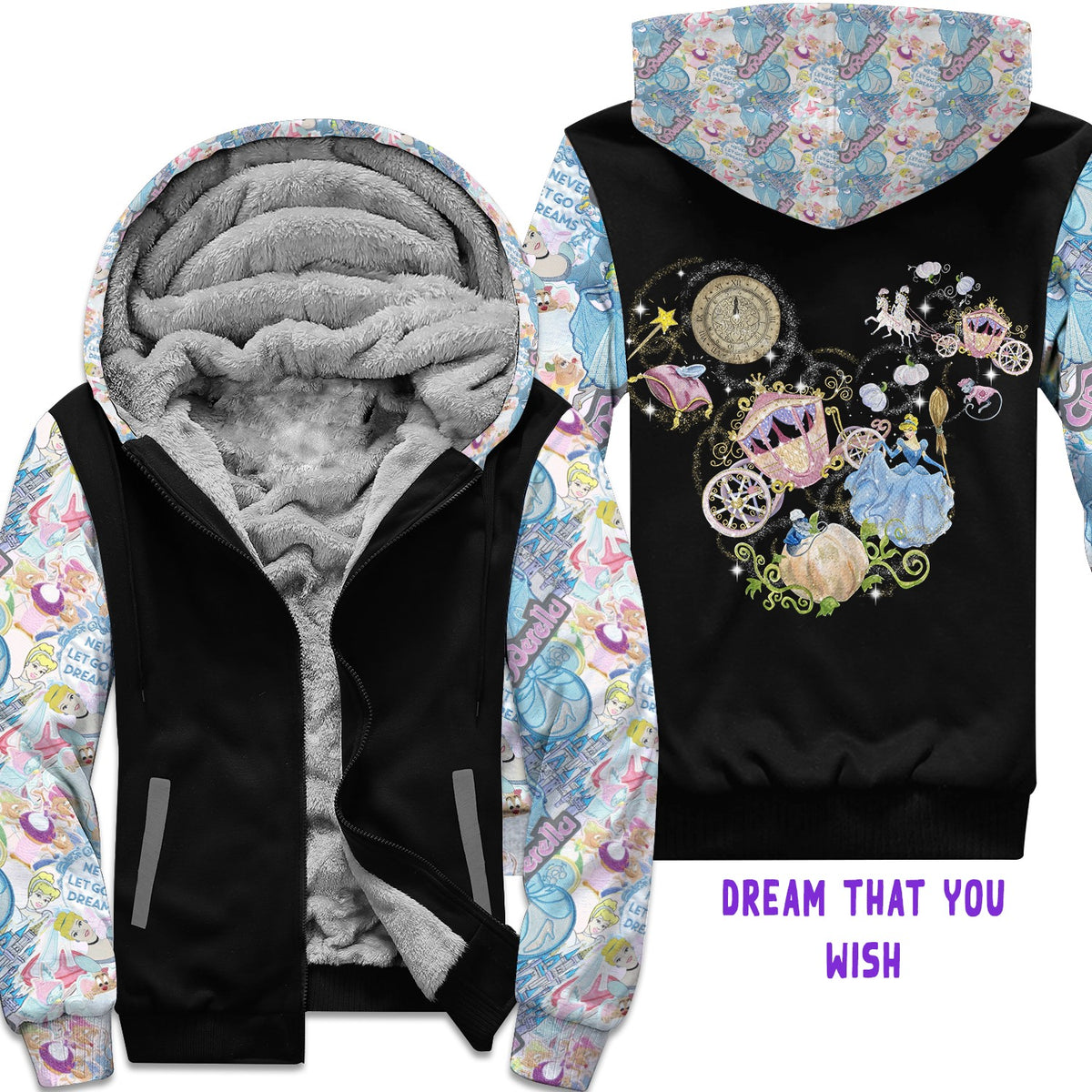 Preorder Custom Zip Hoodie Jacket - Dream That You Wish - Closes 1 Dec - ETA early Mar 2025