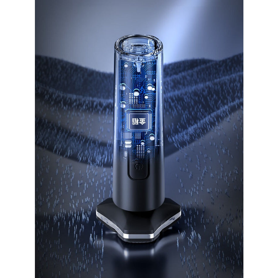 3D Rotary Electric Shaver with LED Display Black / ONESIZE Apparel and Accessories