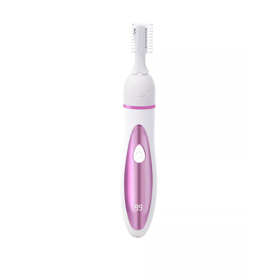 4-in-1 Multifunctional USB Rechargeable Painless Electric Hair Remover Pink / One Size Apparel and Accessories