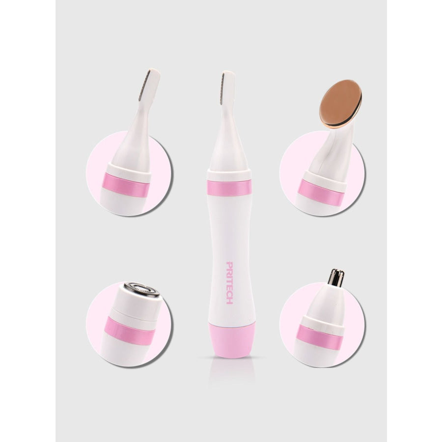 4-in-1 Nose Hair Trimmer Pink / ONESIZE Apparel and Accessories
