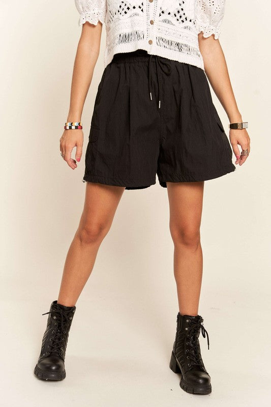 ADORA Drawstring Shorts with Pockets