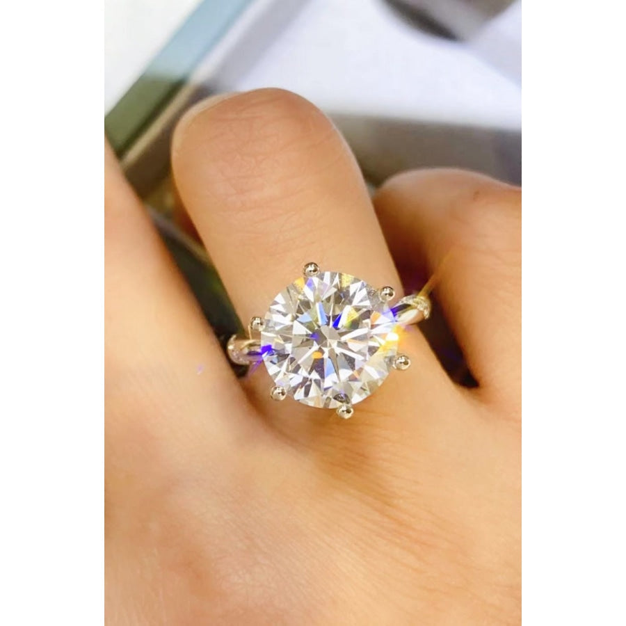 5 carat outlet moissanite rings