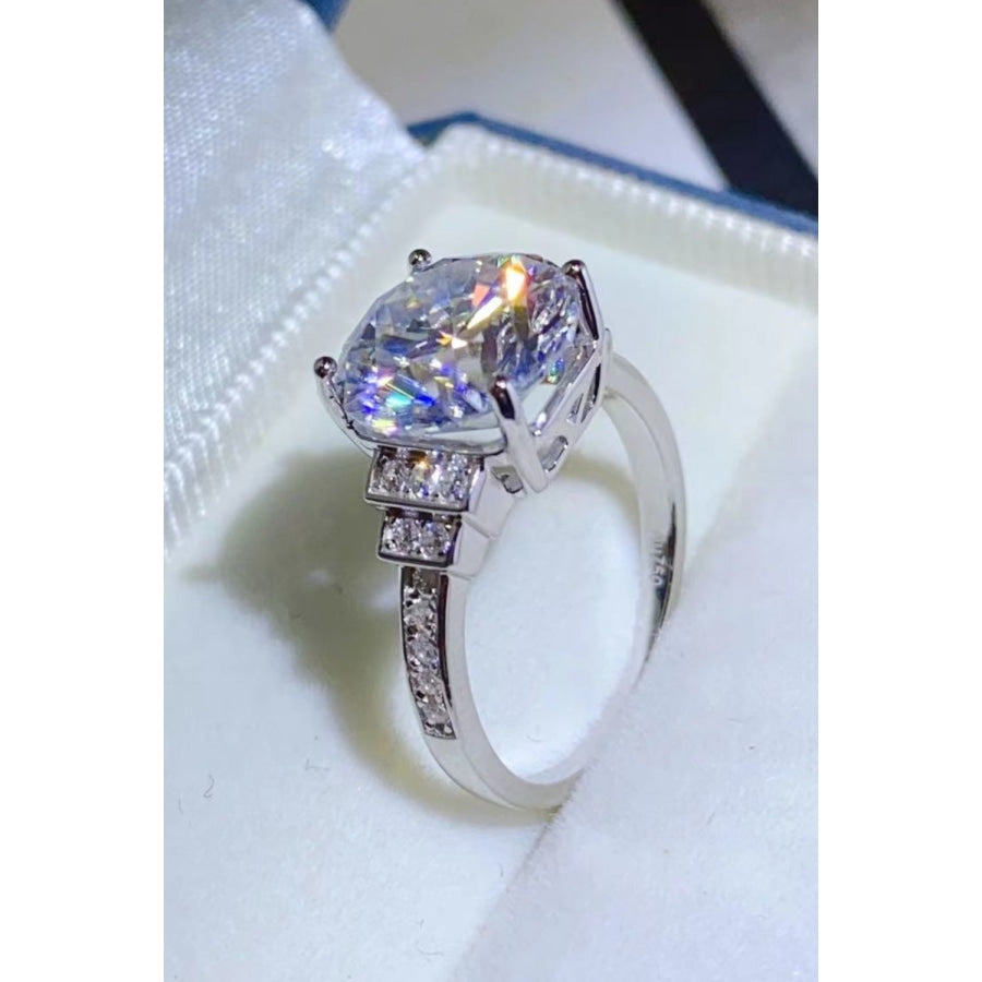 5 Carat Moissanite 925 Sterling Silver Ring