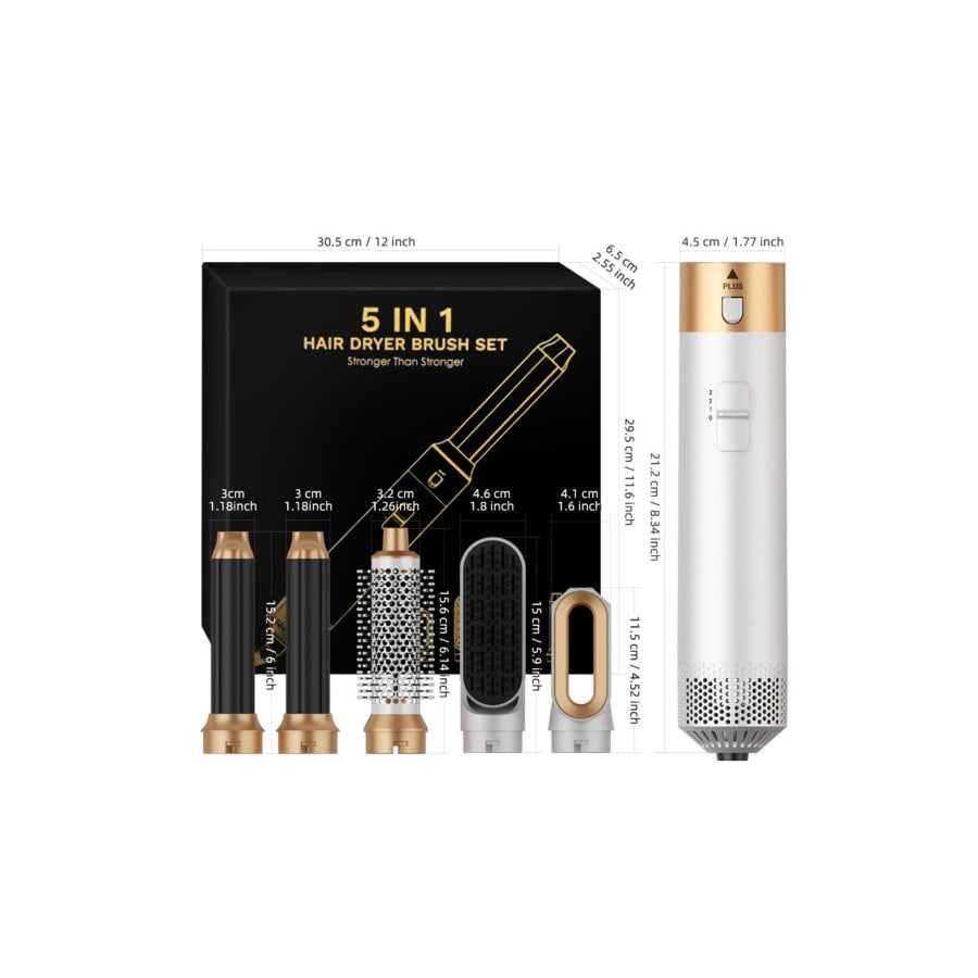 5 in 1 Hot Air Brush Apparel and Accessories