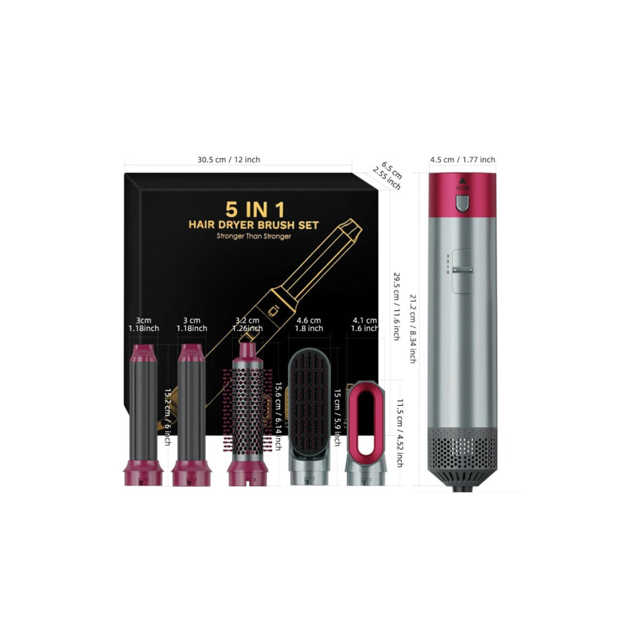 5 in 1 Hot Air Brush Apparel and Accessories