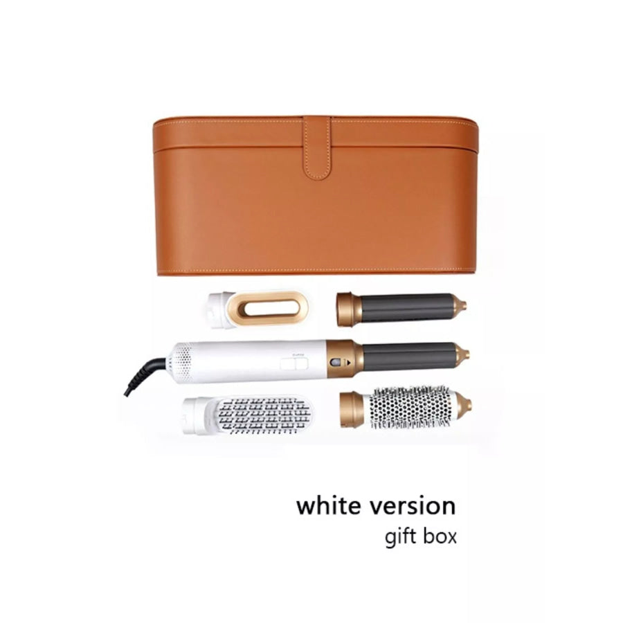 5-in-1 Interchangeable Curling Iron Wand Set White / North American plug Apparel and Accessories