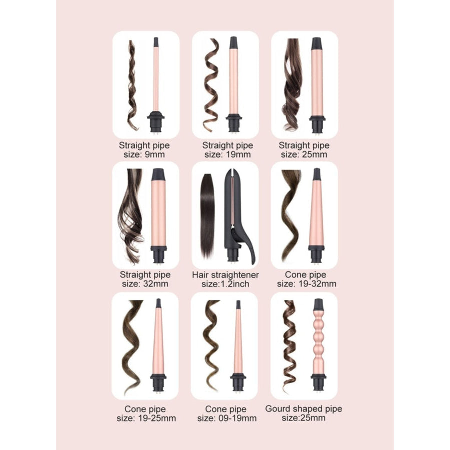 5 in 1 Interchangeable Hair Curling Iron Apparel and Accessories