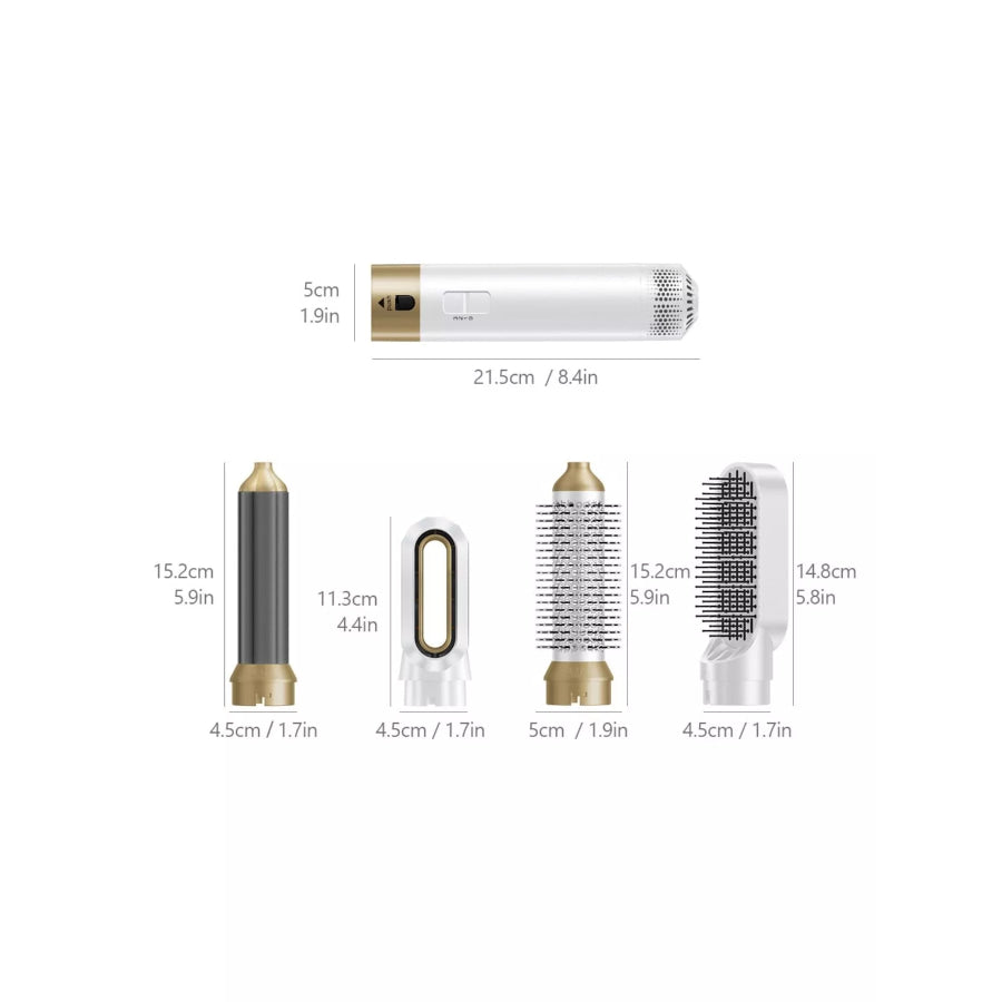 5-in-1 Interchangeable Hot Air Brush Apparel and Accessories