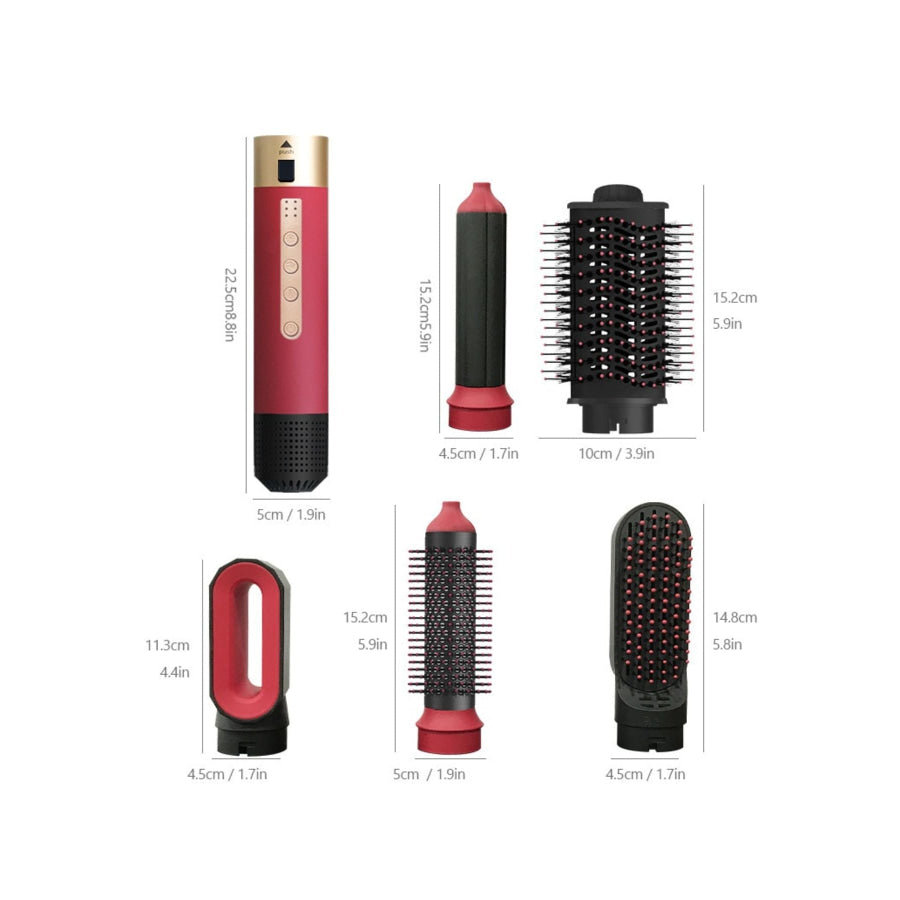 5-in-1 Interchangeable Hot Air Brush Apparel and Accessories