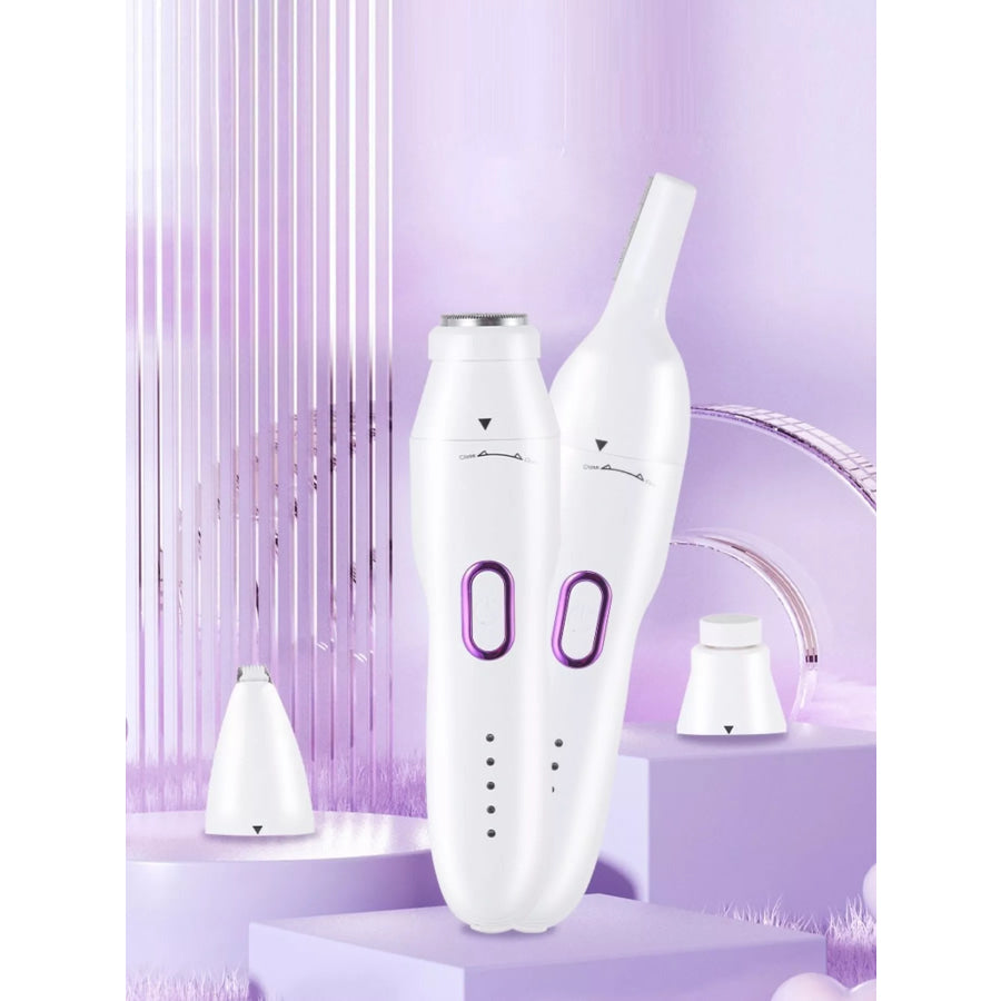 5-in-1 USB Rechargeable Portable Hair Trimmer White / One Size Apparel and Accessories