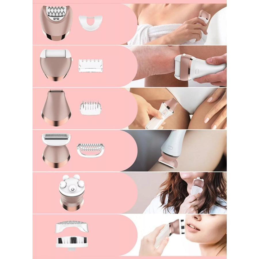 6-in-1 Multi-Function Hair Removal Rose Gold / ONESIZE Apparel and Accessories