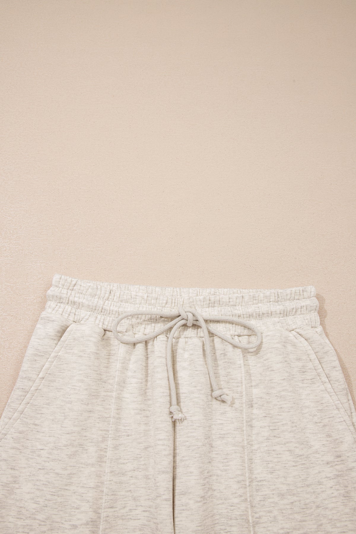 Light Grey Polo Tee Casual Pant Set