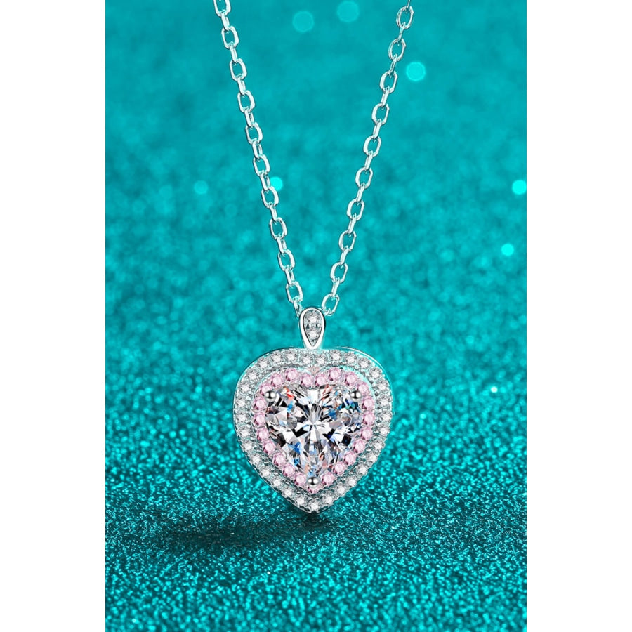 925 au store heart necklace