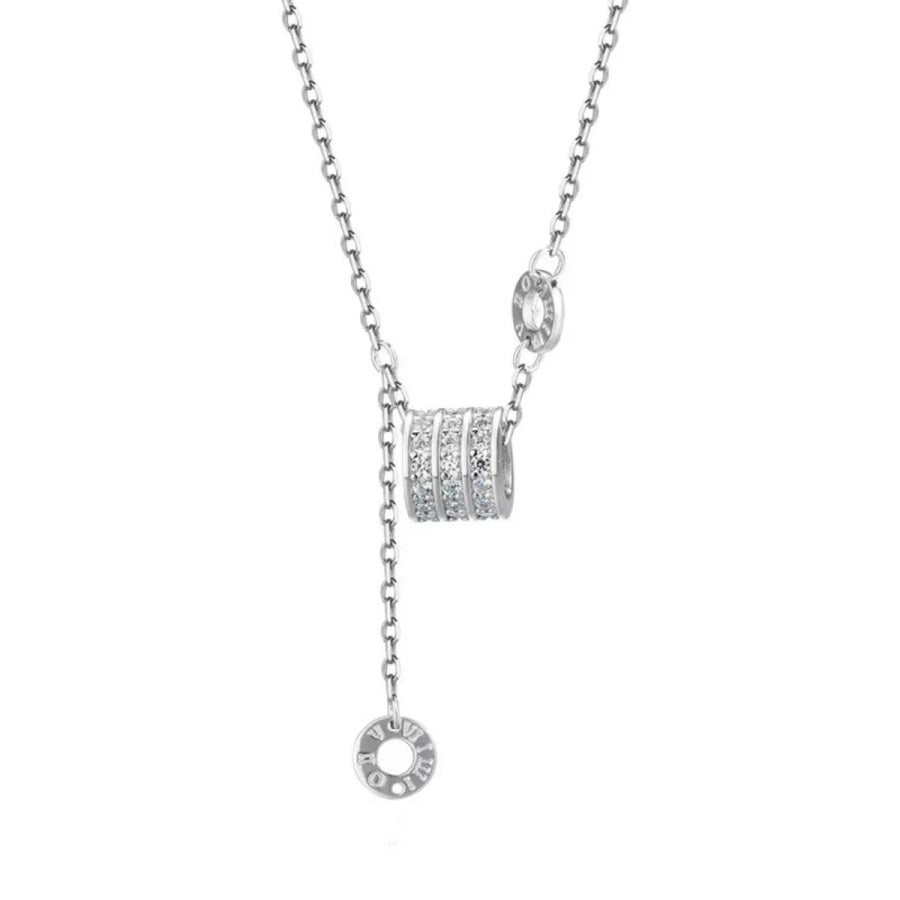 925 Sterling Silver Chain Necklace Silver / One Size Apparel and Accessories