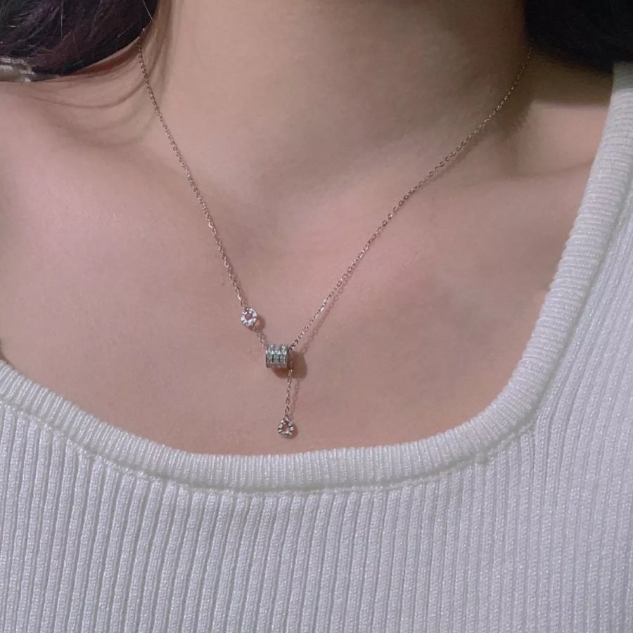925 Sterling Silver Chain Necklace Silver / One Size Apparel and Accessories