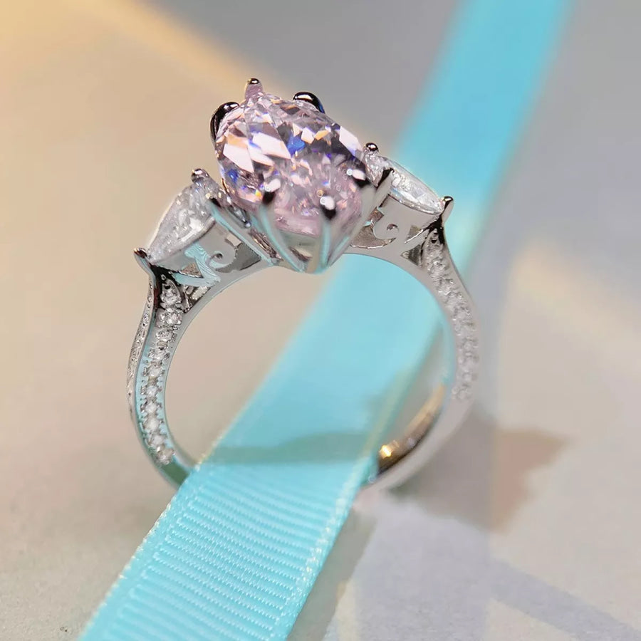925 Sterling Silver Geometric Ring Apparel and Accessories