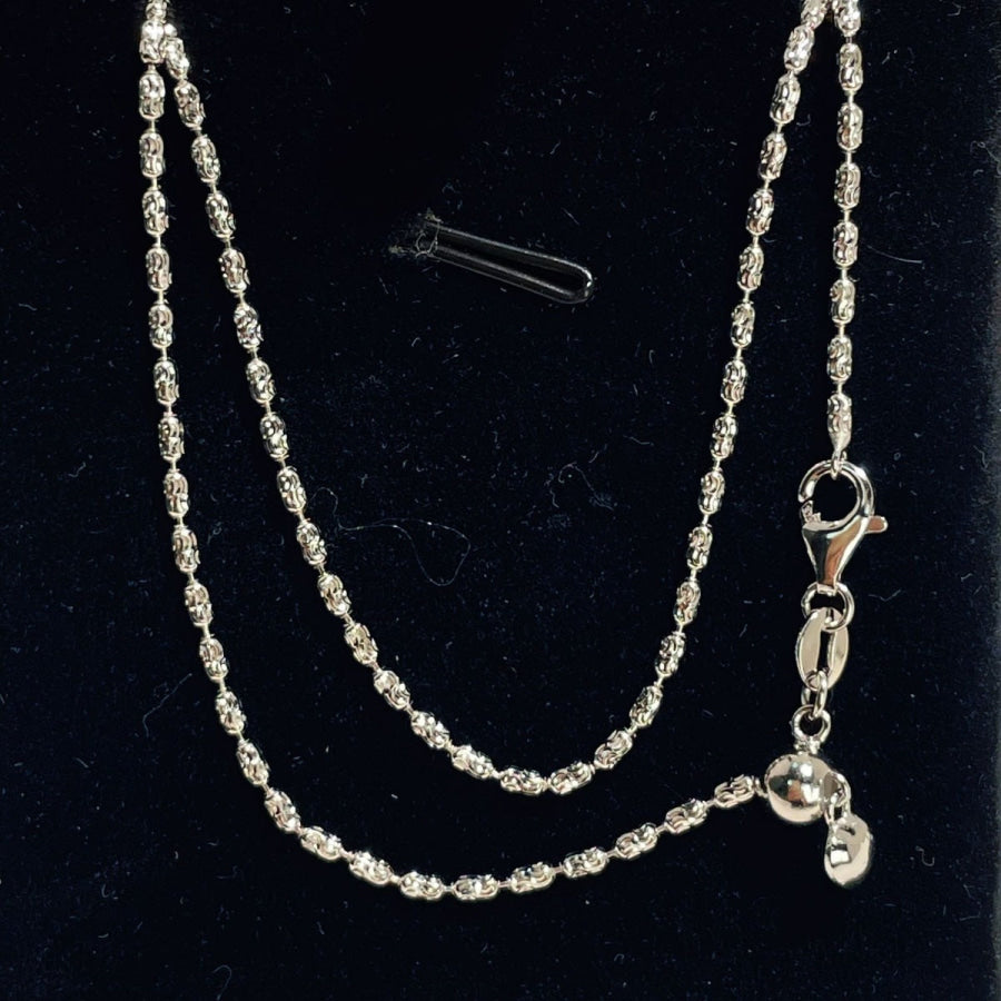 925 Sterling Silver Heart Necklace Silver / One Size Apparel and Accessories